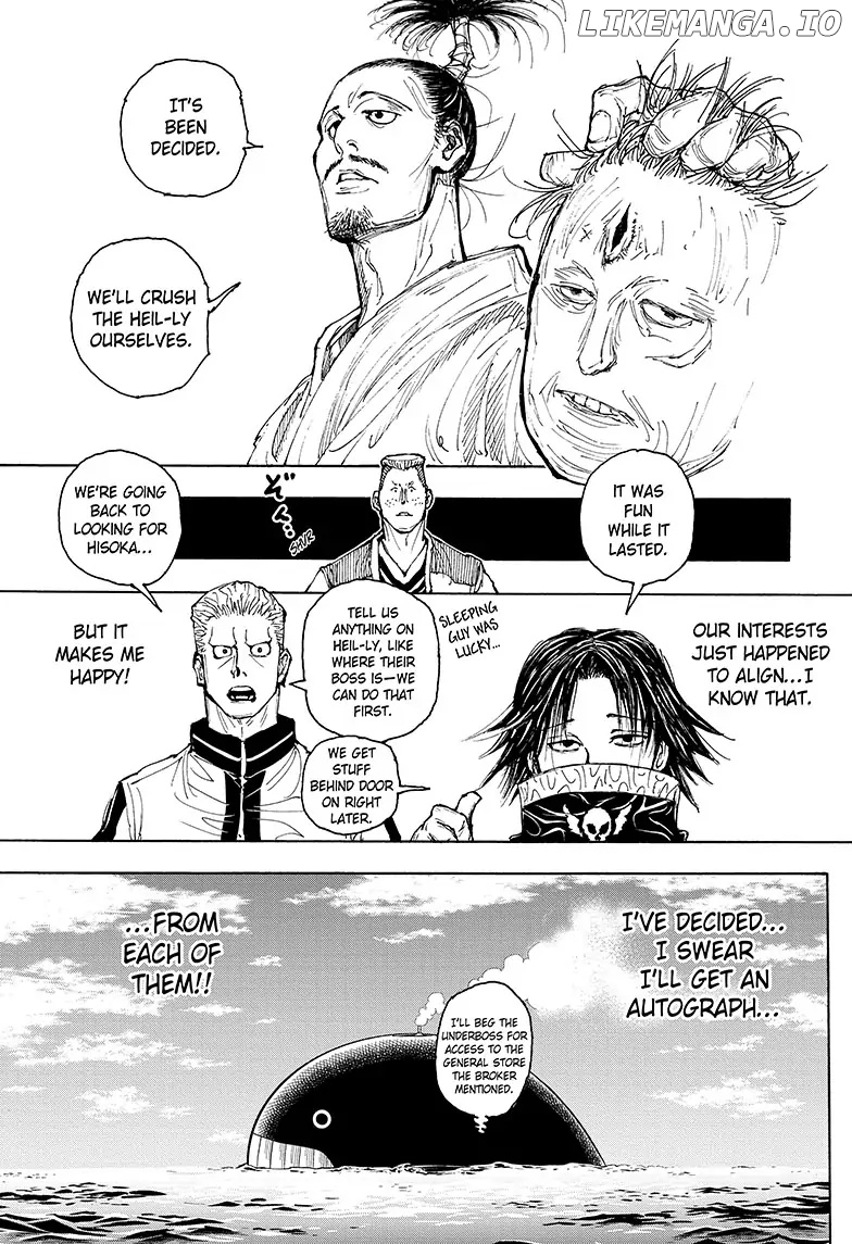 Hunter x Hunter, Chapter 393 image 05